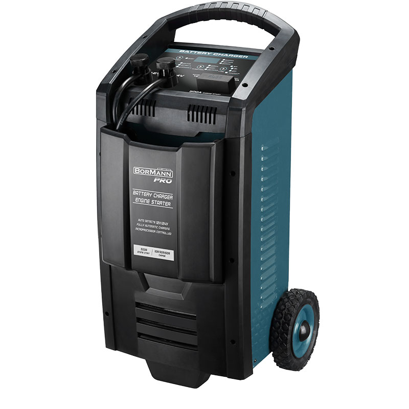 Caricabatterie Avviamento Batteria Manutenzione Bormann BBC7550 10KW
